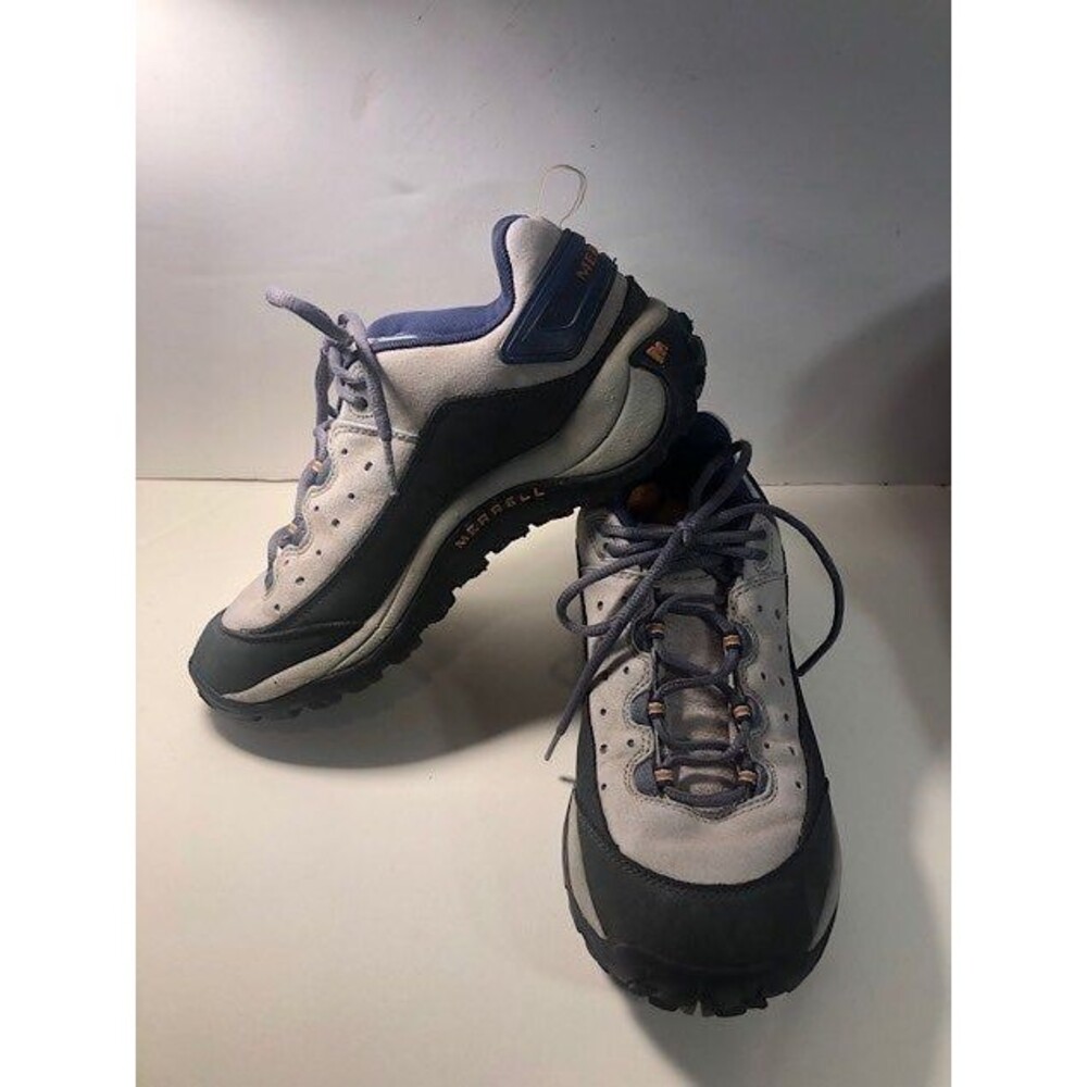 Merrell Nerve Mortar Grey Suede Hiking, Trail Shoes Women’s size 9 ($20PU)
